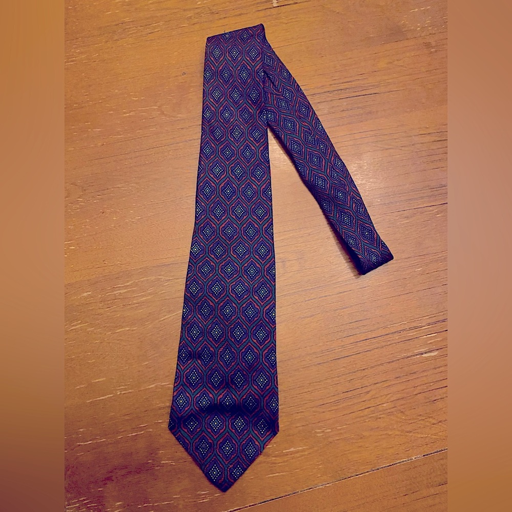 Multicolored men’s necktie